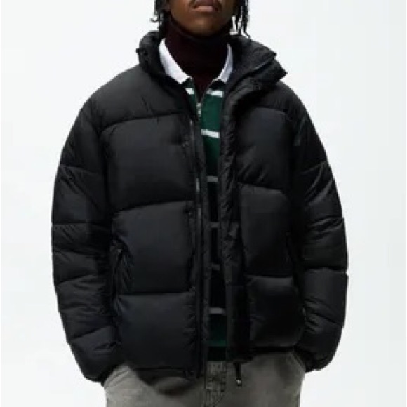 Zara Other - Zara black quilted puffer jacket NWT
